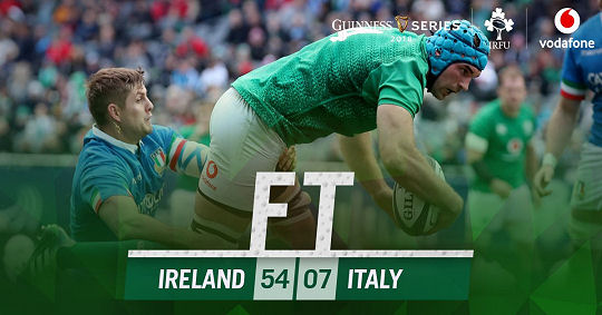 Ireland v Italy FT